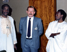 Als Präsident des IFOAM beim Weltkongress in Burkina Faso 1989 Als Präsident des IFOAM beim Weltkongress in Burkina Faso 1989